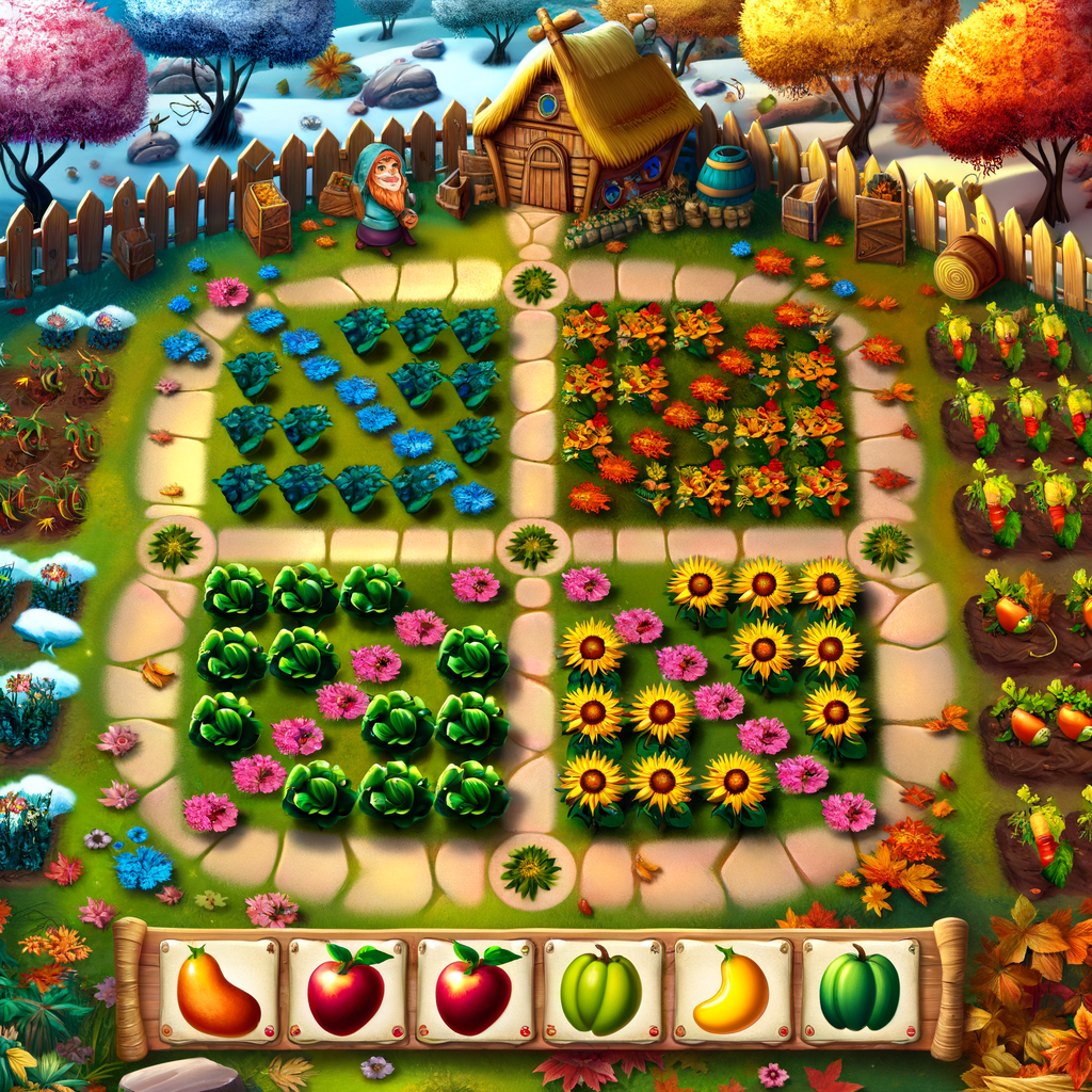 Farm Match Seasons Puzzle