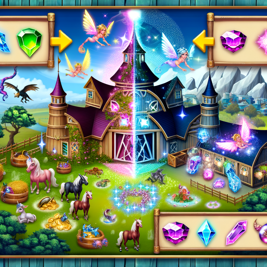Royal Ranch Merge & Collect Magic